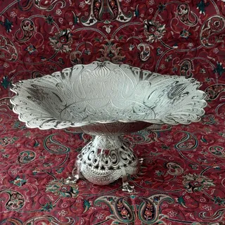 ظرف پایه دار سیلور