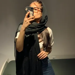 شال پلیسه نخی