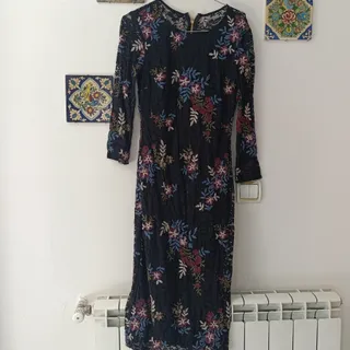 پیراهن گیپور مهمانی