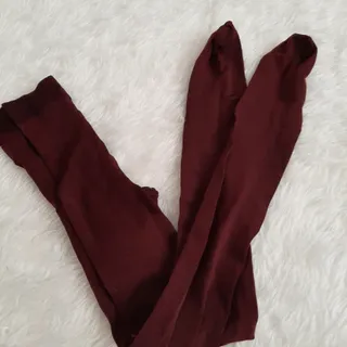 جوراب شلواری زرشکی پنتی