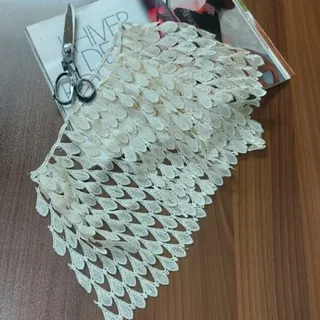 پارچه گیپور خرج کار