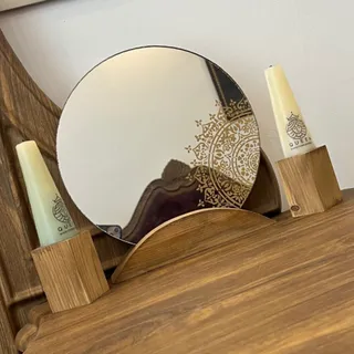 ست آینه و شمعدان