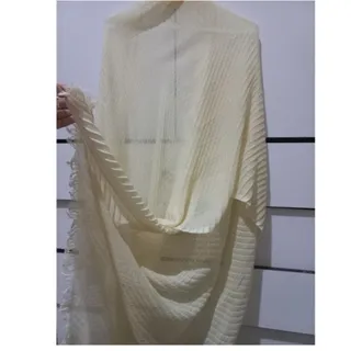 شال کرم نخی کاملا نو
