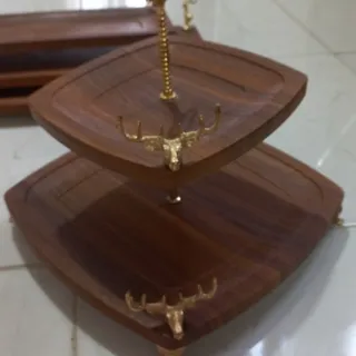 ظروف طرح چوب وکیومی