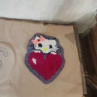 پارچه گلدوزی شدههه