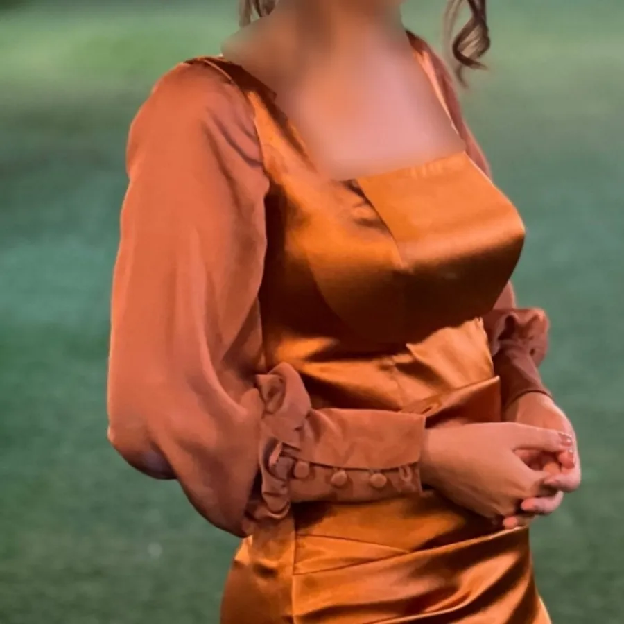 لباس ساتن مجلسی