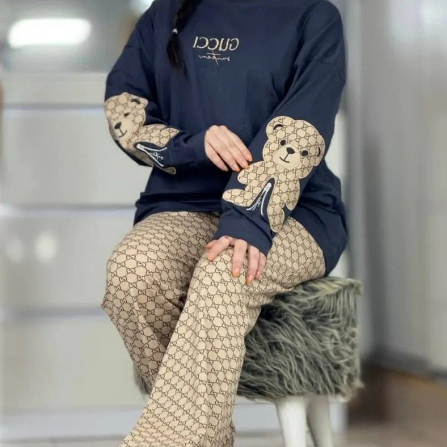 دورس بلوز شلوار گوچی خرسی
