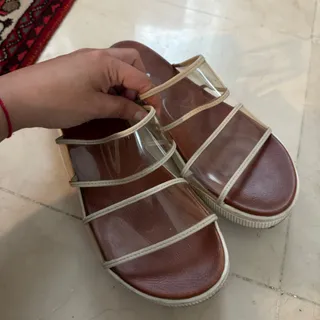 دمپایی استخری شیشه ای