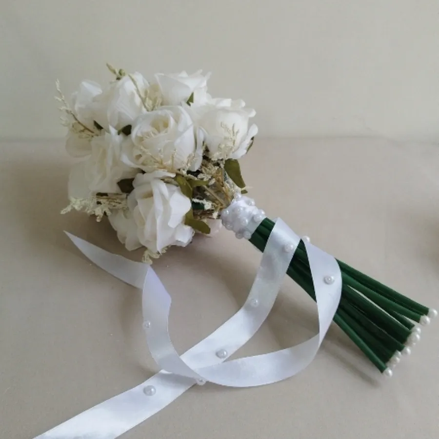 دسته گل عروس مصنوعی