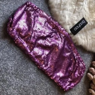نیم تنه پولکی برند boohoo