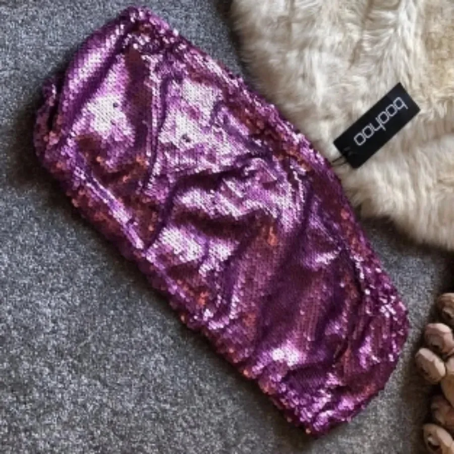 نیم تنه پولکی برند boohoo