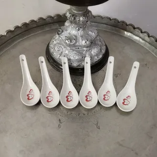 شش عدد قاشق