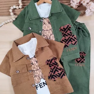 سه تیکه کتان fendi