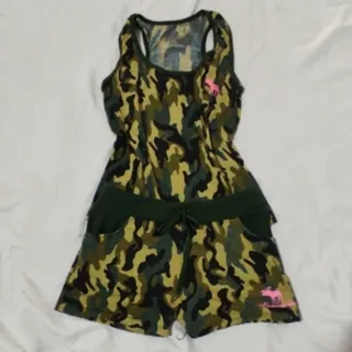 ست تاپ و شلوارک چریکی