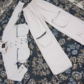 ست کت شلوار لنین