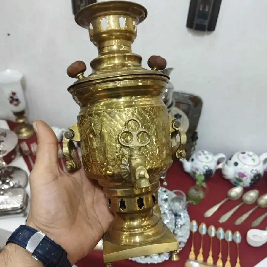 سماور قلمکاری شده
