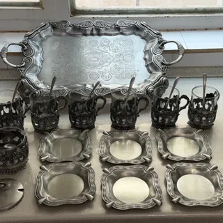 سرویس چایخوری سیلور