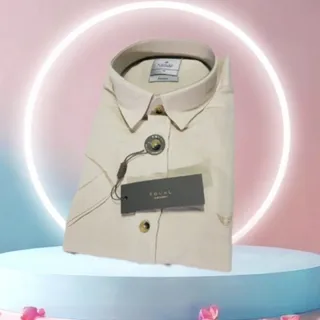 پیراهن نخ پنبه خنک کرم
