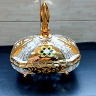 شکلات خوری طلاکوب برجسته