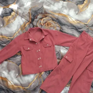 کت و شلوار کارگو دخترانه