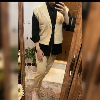 ست وست شلوار لینن