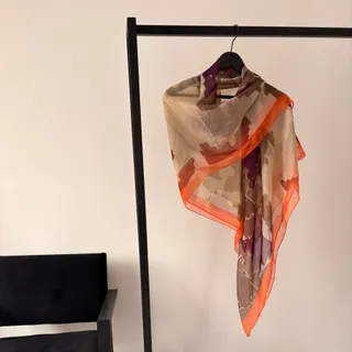 روسری حریر خارجی