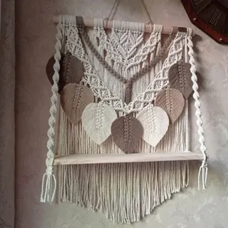 شلف مکرومه بافی