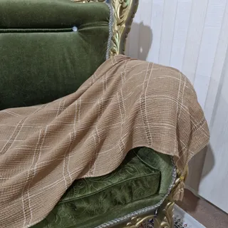 شال پاییزه نسکافه ای عسلی