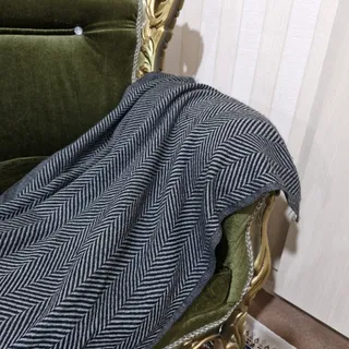 شال پاییزه زمستانه طوسی