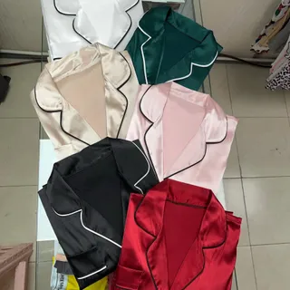 ست بلوزشلوار ساتن