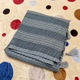 شال آبی تابستانه