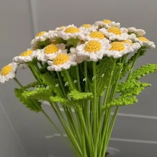 گل های بابونه دستبافت