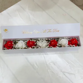 باکس گل شمعی