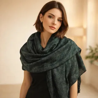 شال سبز یشمی