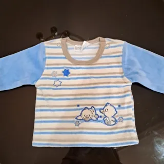 تیشرت مخمل نوزاد