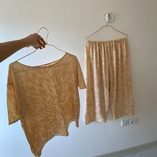 لباس خواب کرمی
