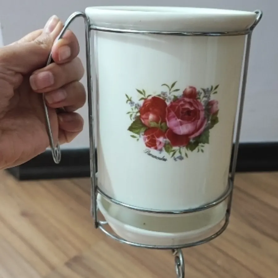 جاقاشقی سرامیکی گل سرخ