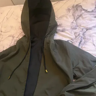 بارونی سبز مشکی دو رو