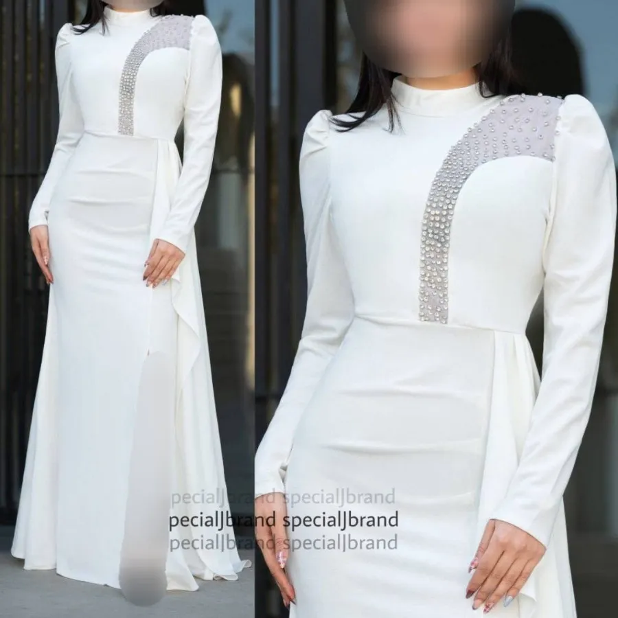 ماکسی سفید لباس عقد عروسی
