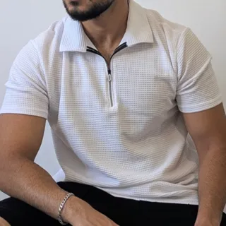 تیشرت نیم زیپ
