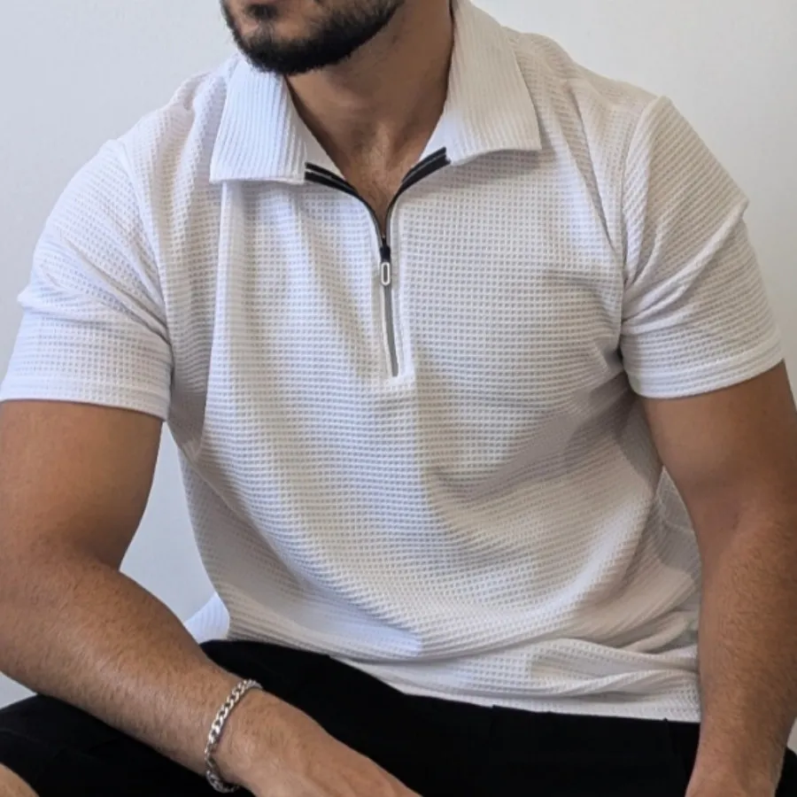 تیشرت نیم زیپ