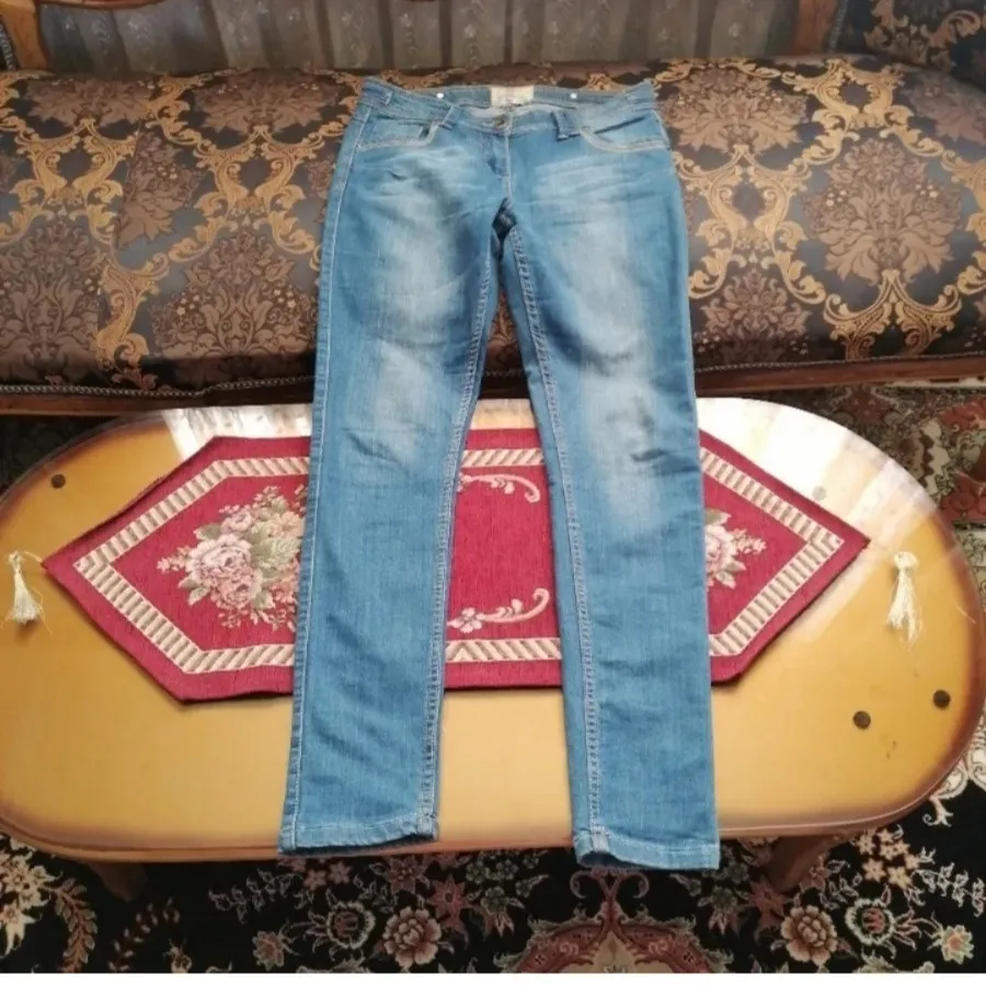شلوار جین آبی