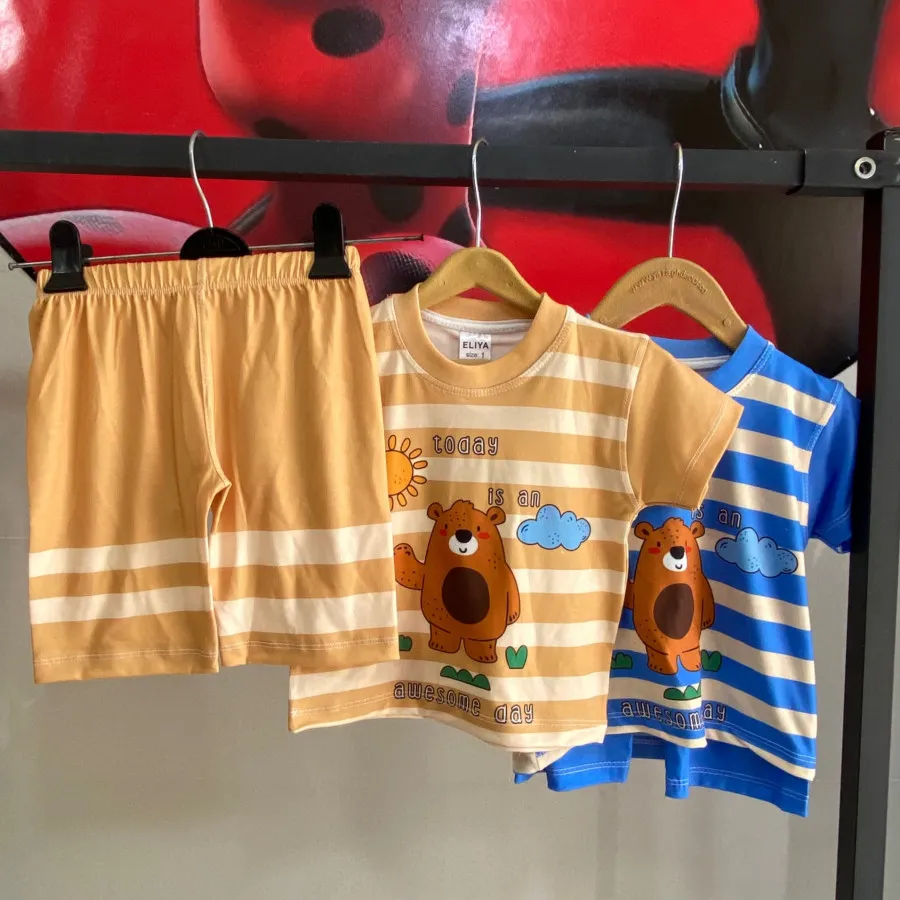 تیشرت شلوارک پسرونه