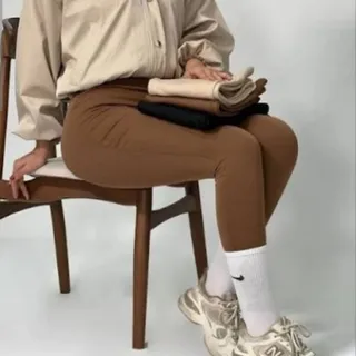 لگ کبریتی قهوه ای موکا