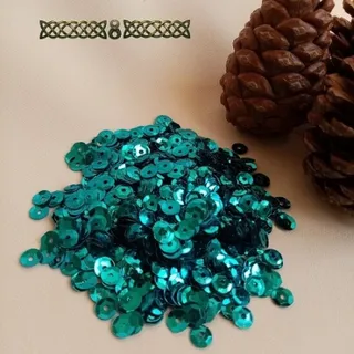 پولک گود سبزآبی (10 گرمی)
