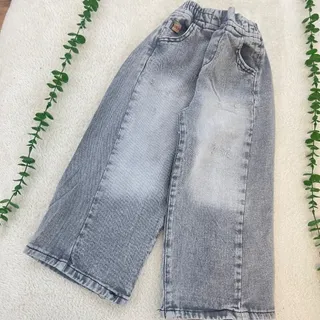 شلوار بچگانه طوسی روشن