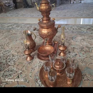 سرویس چای مسی