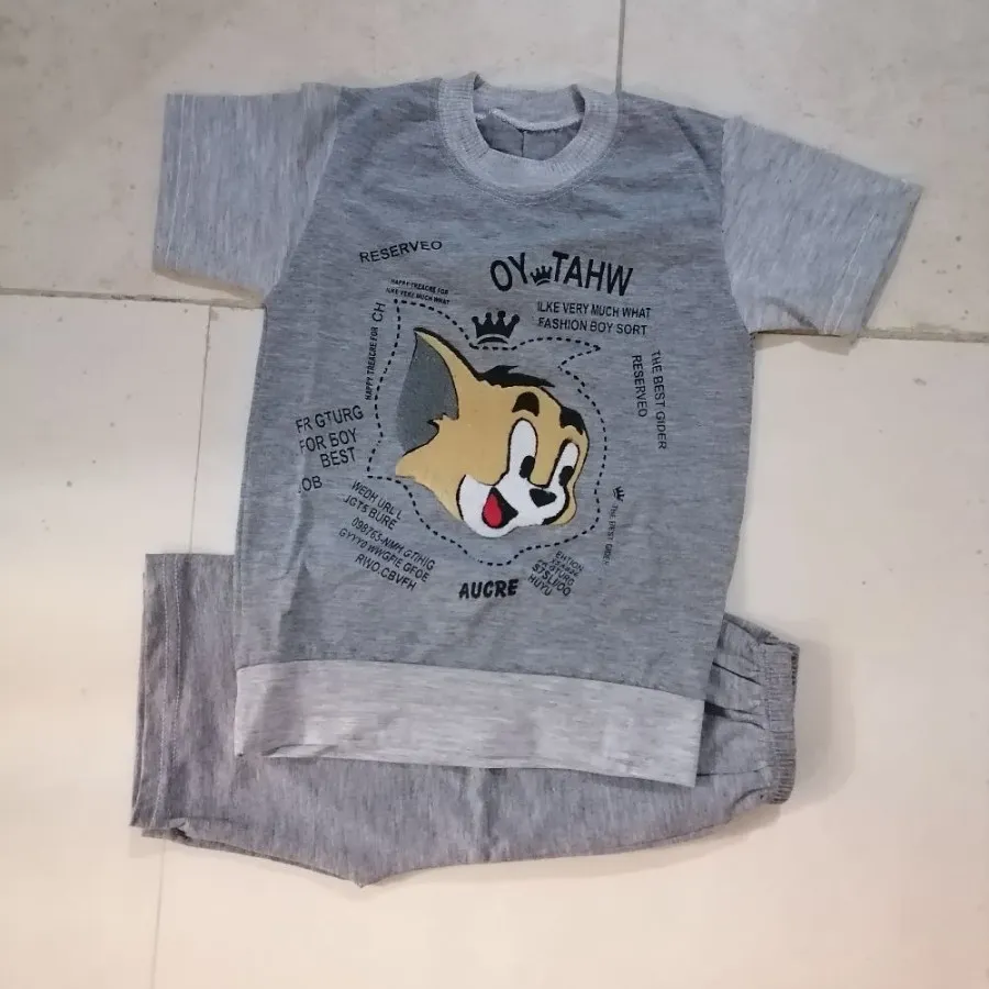 ست تیشرت شلوارک پسرانه