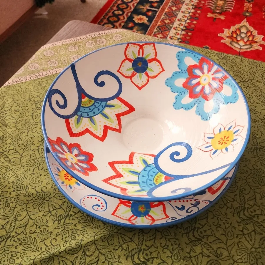 کاسه و بشقاب بزرگ خارجی