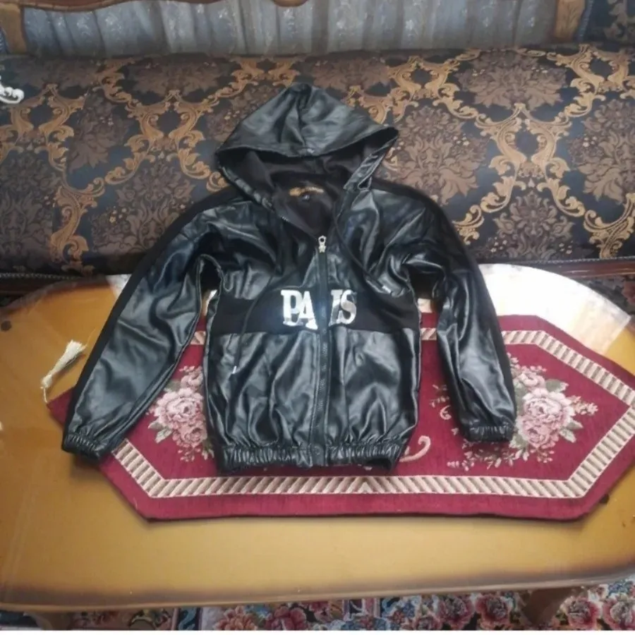 سویشرت چرم بچگانه